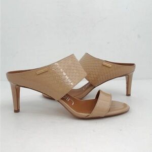 Calvin Klein Women's Tan Heeled Sandals